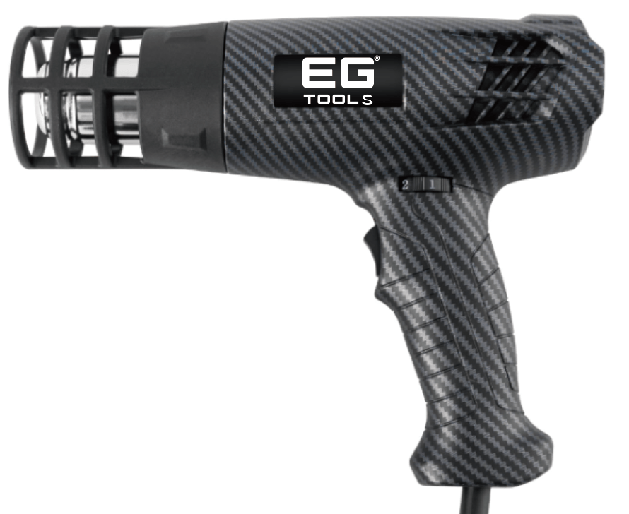 EG Tools Pro Series Dual-Temperature Heat Gun for Vinyl & PPF