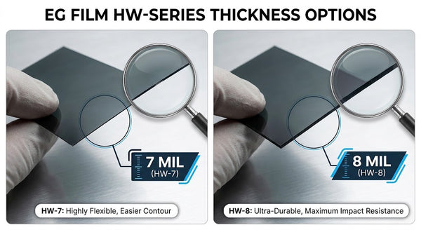 EG Film HW-Series Premium Automotive Film – 15m Roll (7 Mil & 8 Mil Options)