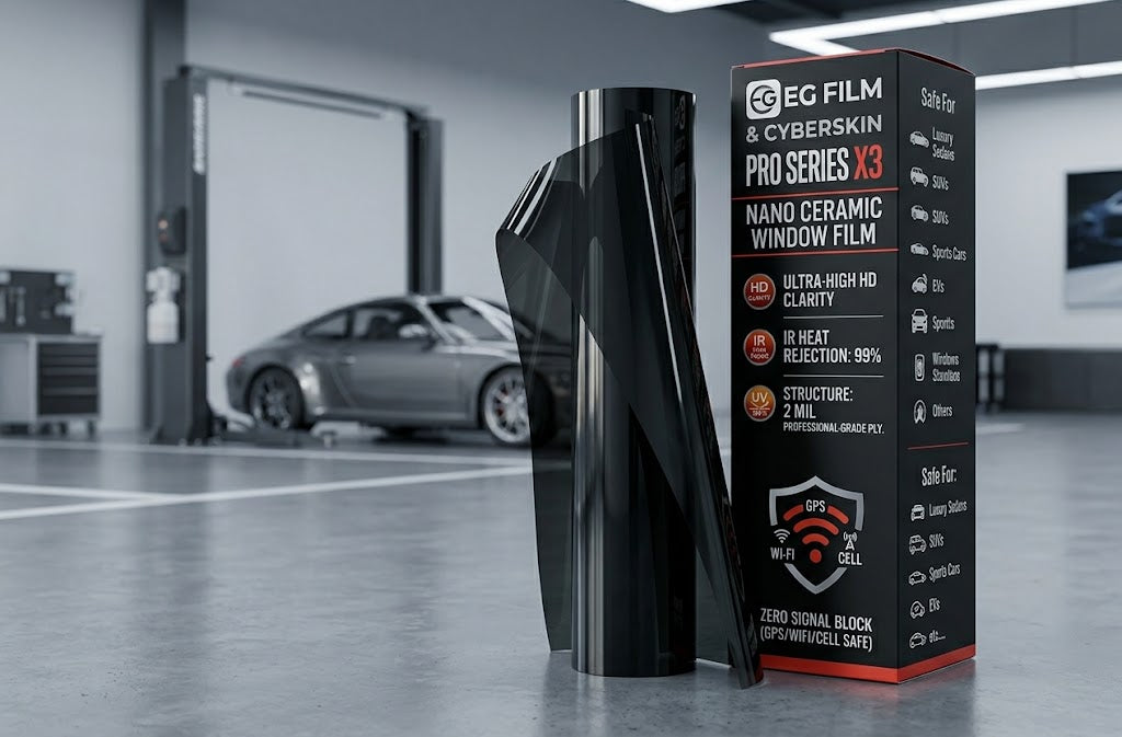 Nano Ceramic Window Tint Film – High IR & UV Rejection