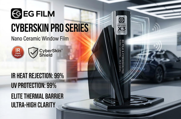 Nano Ceramic Window Tint Film – High IR & UV Rejection