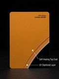 Cyber Skin Shield — Caramel Brown Color Paint Protection Film (TPU)