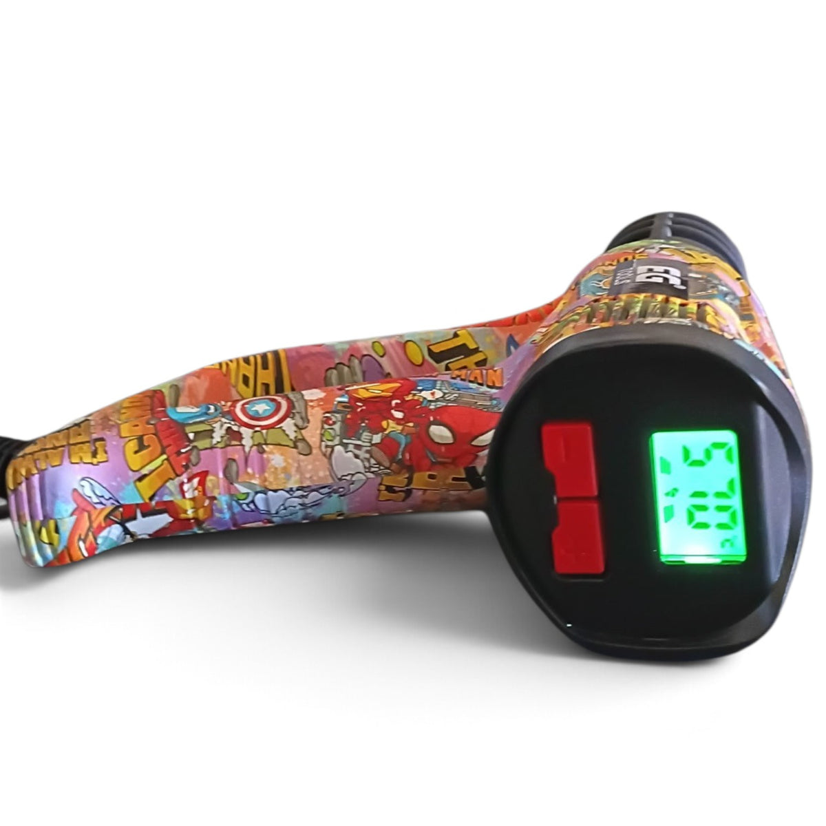 EG Tools Professional 2000W Digital Heat Gun – Comic Graffiti Doodle Edition (Vinyl Wrap & PPF)