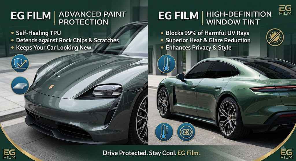 EG FILM 1-Ply HD Series High-Definition Automotive Window Tint Fil