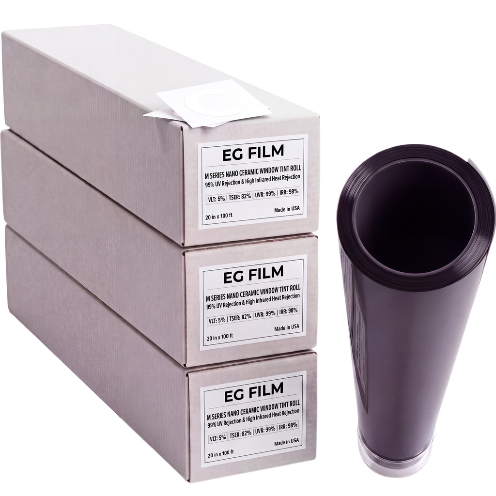 EG FILM 1-Ply HD Series High-Definition Automotive Window Tint Fil - EG FILM & CyberSkin Shield