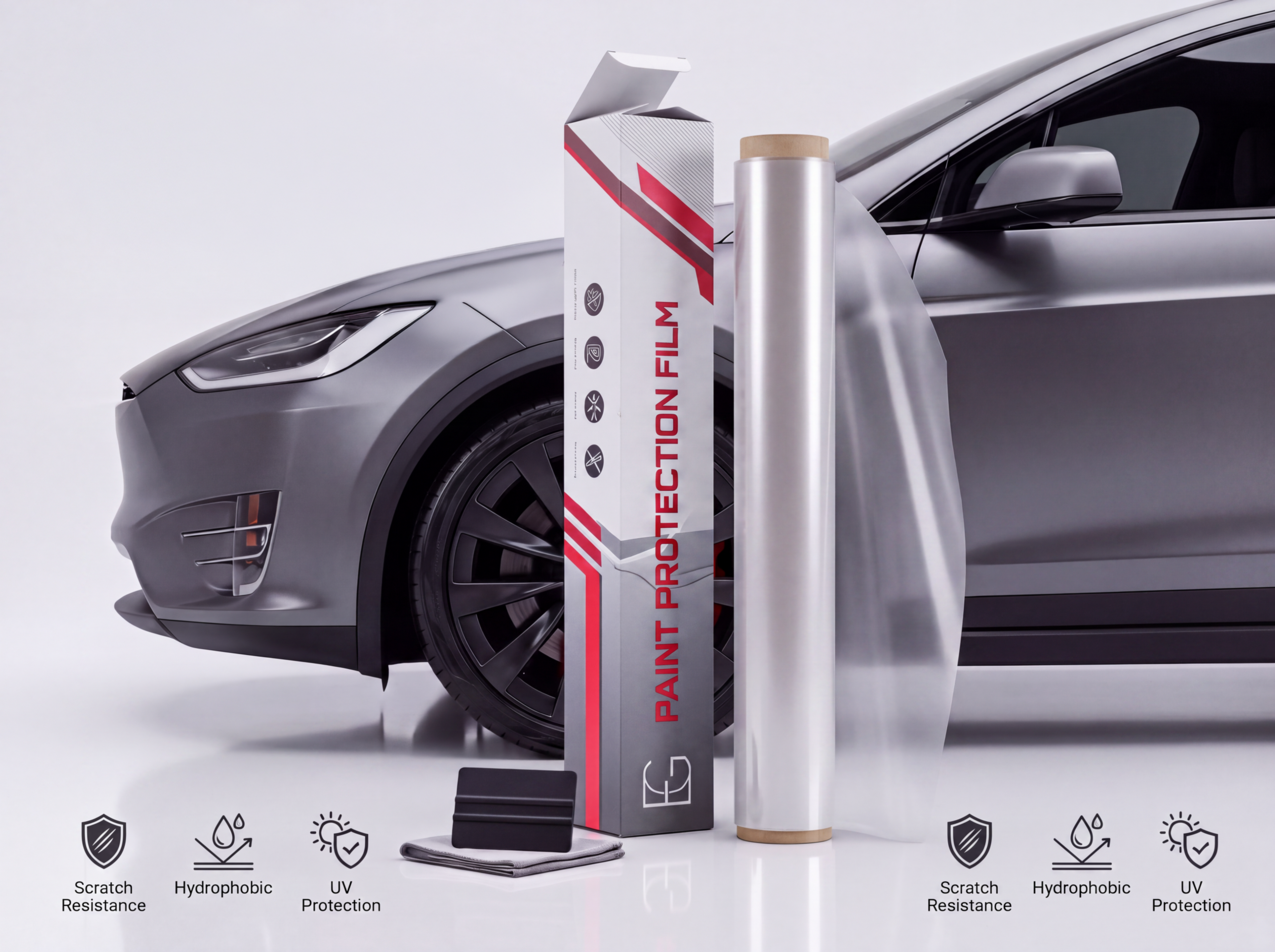 Clear TPU Paint Protection Film – Self-Healing, Anti-Lift