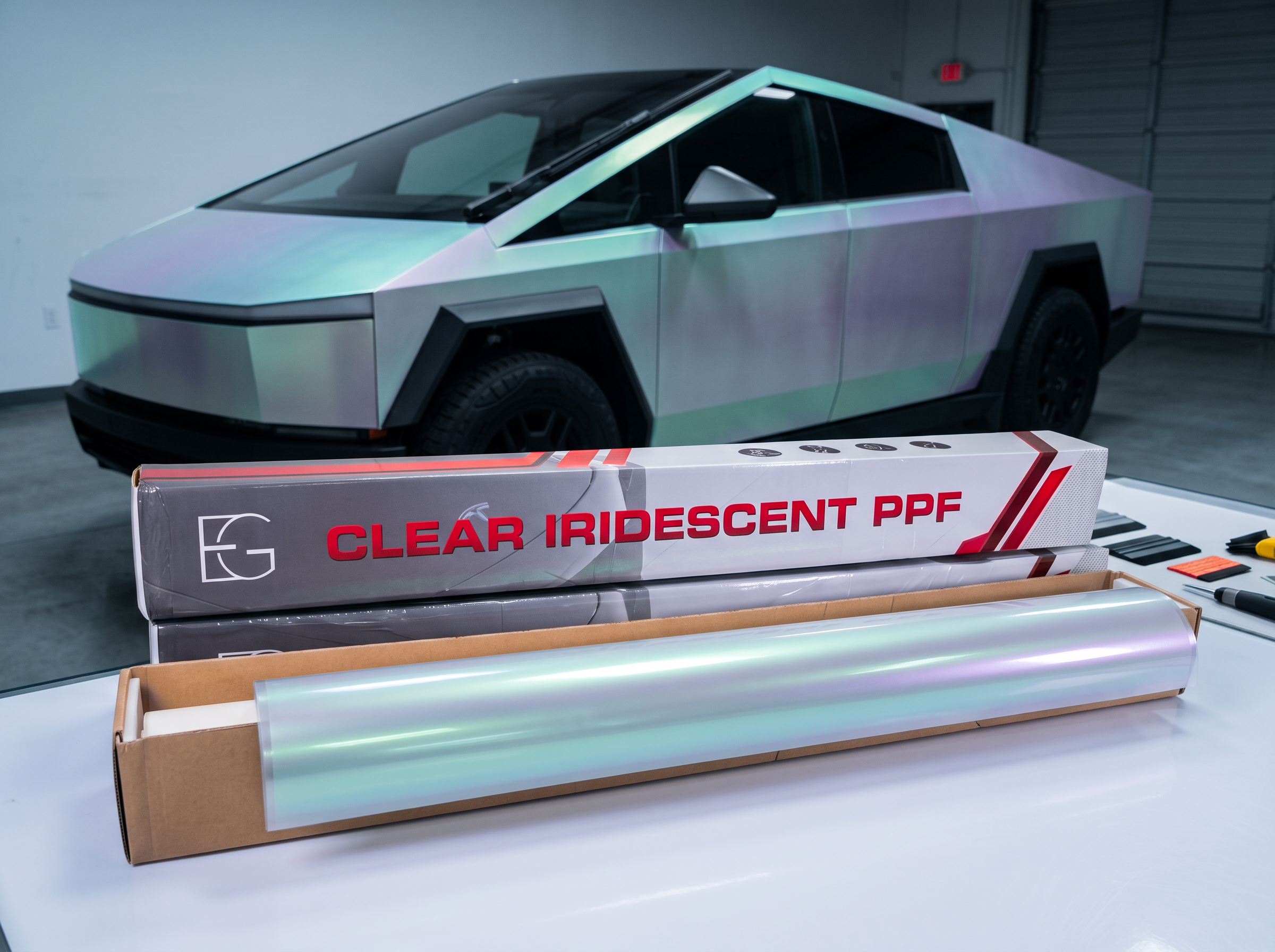 CYBERSKIN SHIELD™ by EG Film – Color PPF in Moonlight Jade (PPF-56C025) | - EG FILM & CyberSkin Shield