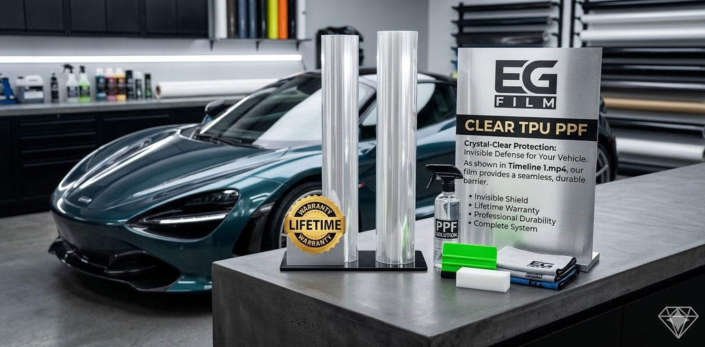 KS-SM Series Professional Clear TPU Paint Protection Film