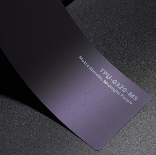CYBERSKIN Shield by EG Film | Matte Metallic Midnight Purple Color PPF | 8.5 Mil Self-Healing TPU Film - EG FILM & CyberSkin Shield