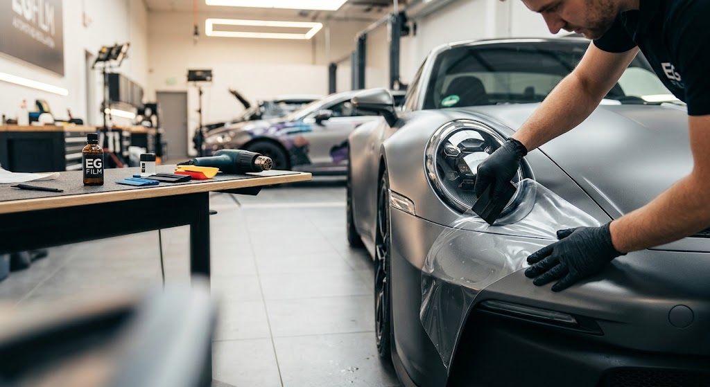 KS-SM-6.5 Clear TPU Paint Protection Film | 6.5 Mil Covestro Material | Self-Healing & Anti-Lift