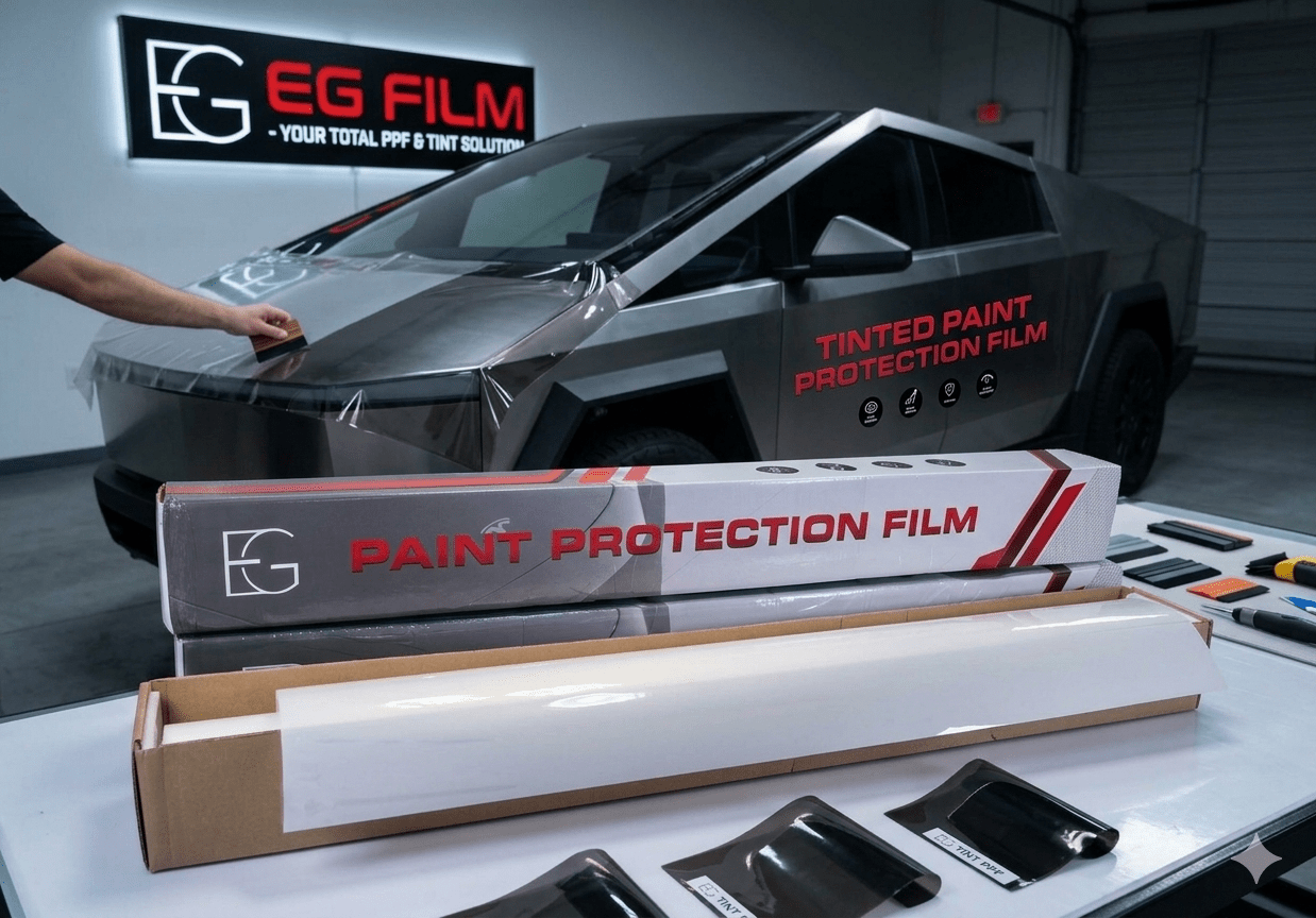 CyberSkin Shield Premium Paint Protection Film (PPF) Elite 7.5mil clear bra roll, 1.52m x 15m, for vehicle paint protection.