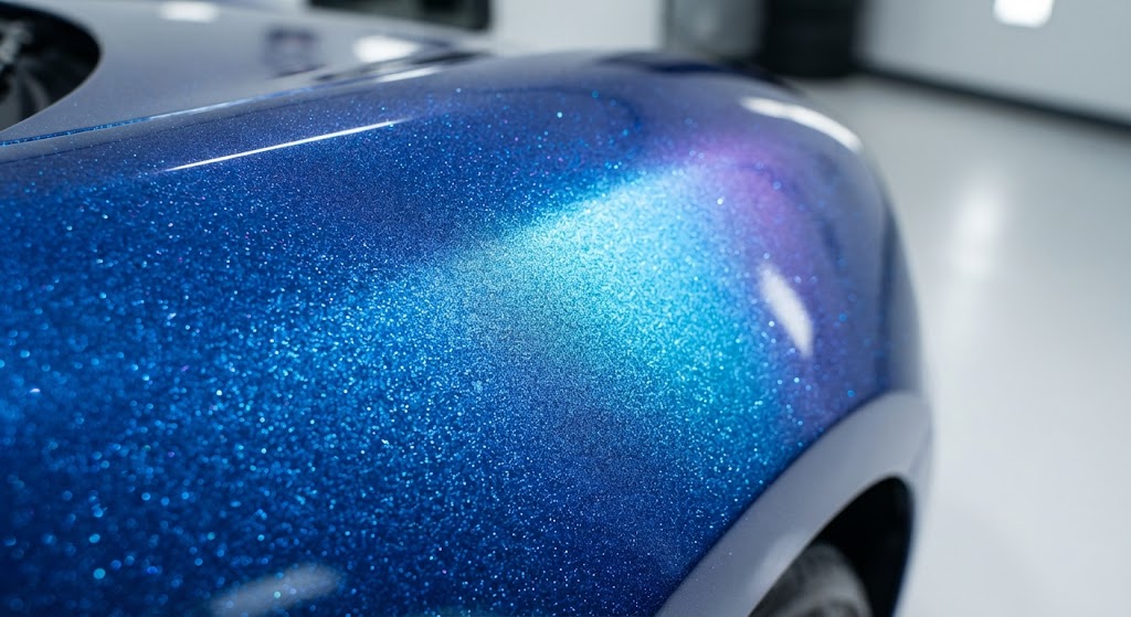EG FILM CYBERSKIN SHIELD: Aurora Diamond Blue Color PPF (TPU)