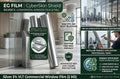 Silver 5% VLT Commercial Window Film (2 Mil) – 1.52x30M Roll – 97% IRR, 88% UVR - EG FILM & CyberSkin Shield
