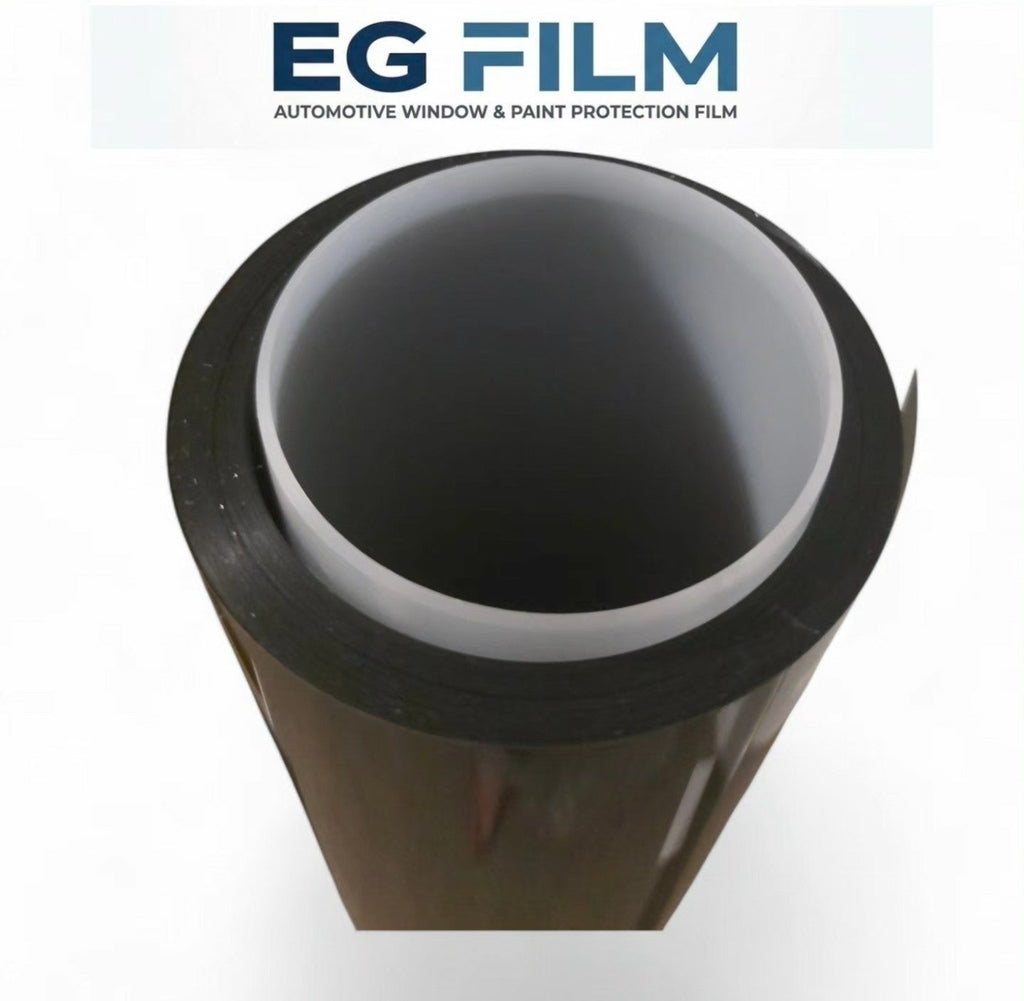 EG FILM NC Series HD 2-Ply Dyed Window Tint Film, high heat shrink, 1.8 mil for automotive or building windows