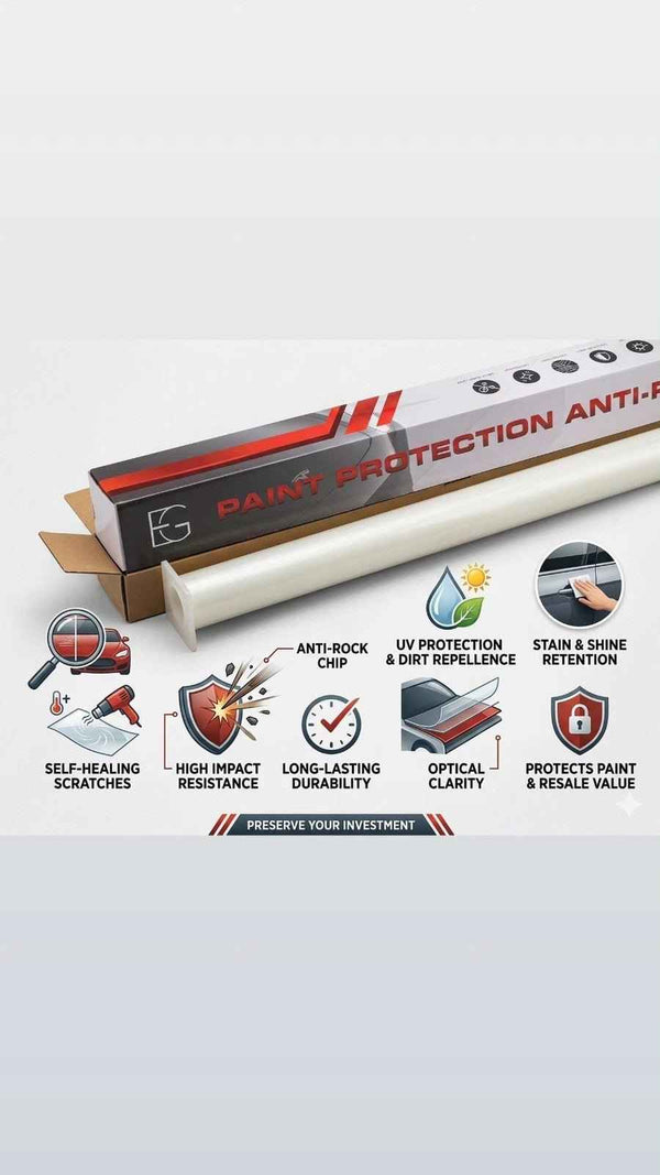 EG FILM Paint Protection Film (PPF) – TPH ROLLSIZE:60"X50FT   Anti-YellowingAnti