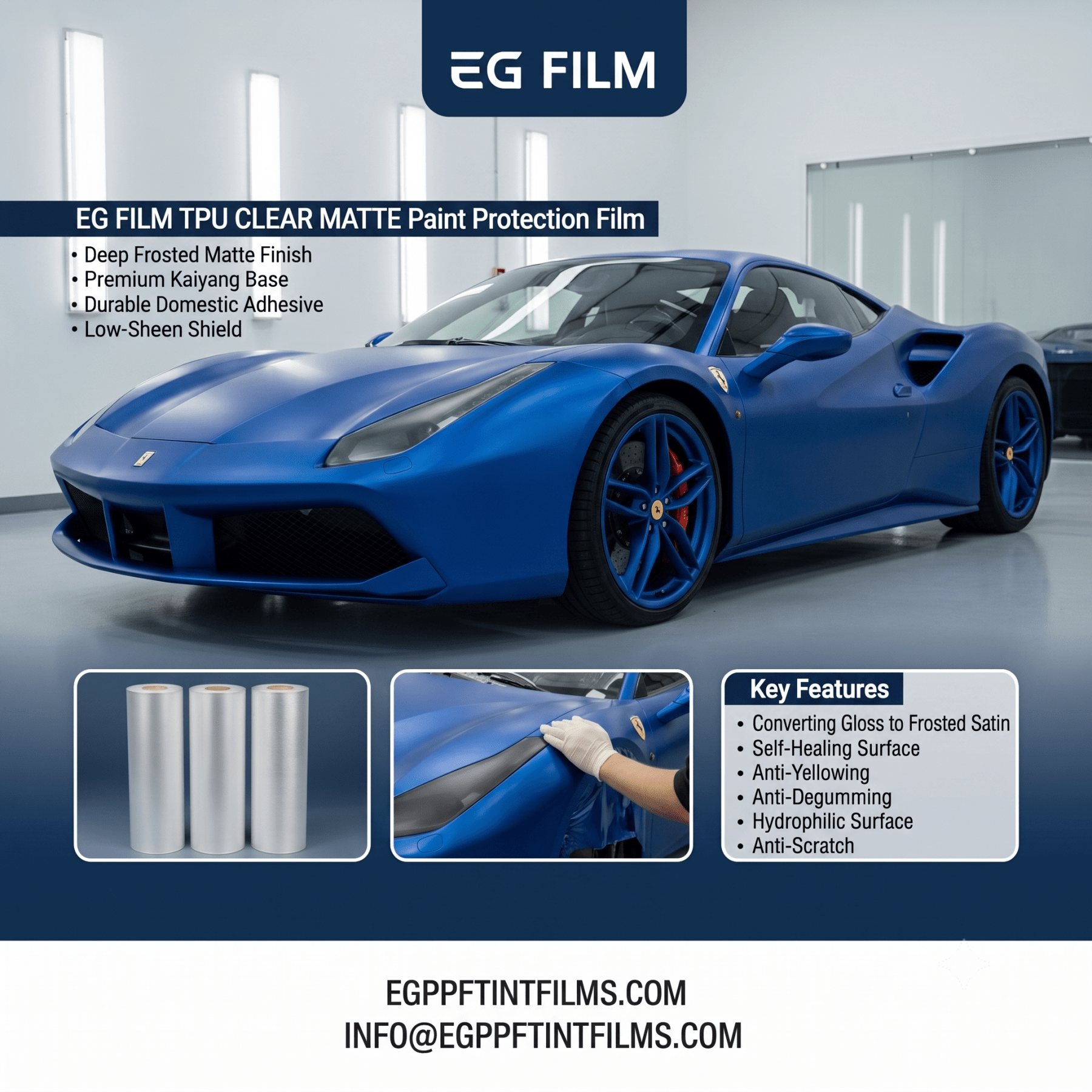 EG FILM PPF (Clear Matte) - EG FILM & CyberSkin ShieldEG FILM PPF (Clear Matte)My StoreEG FILM & CyberSkin Shield