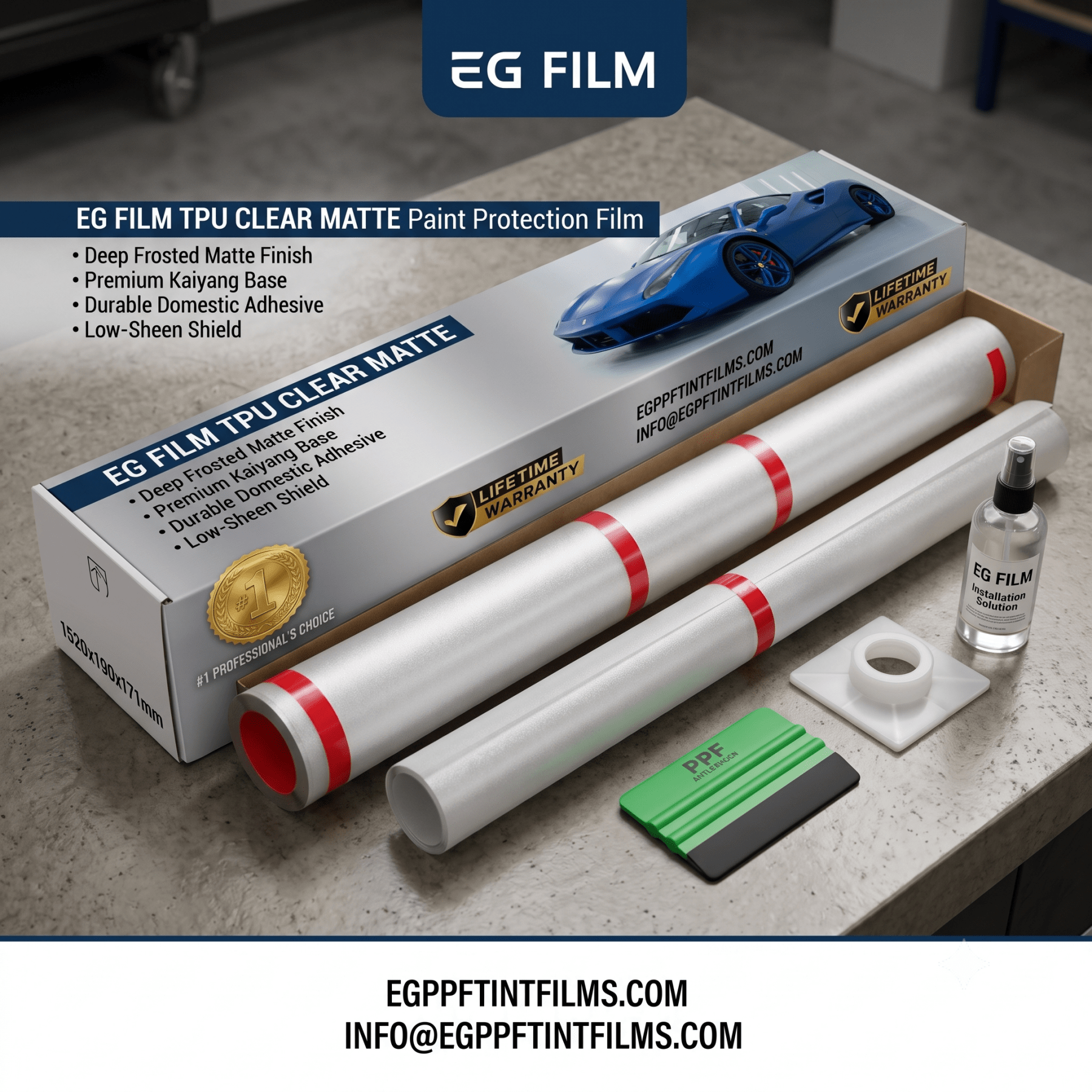 EG FILM PPF (Clear Matte) - EG FILM & CyberSkin ShieldEG FILM PPF (Clear Matte)My StoreEG FILM & CyberSkin Shield