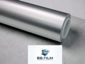 EG Film Premium Color PPF in Super Bright GT Silver, 8mil thick, 60x50ft roll, showcasing the vibrant silver finish.
