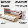 EG FILM TPH-A13 Series 6.5mil clear paint protection film roll, 60" x 50' for vehicle paint protection.