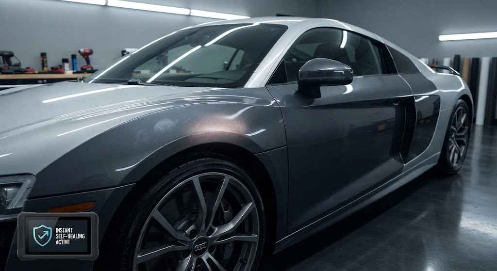 Sub-Gray Color Paint Protection Film – Self-Healing TPU | CYBERSKIN SHIELD
