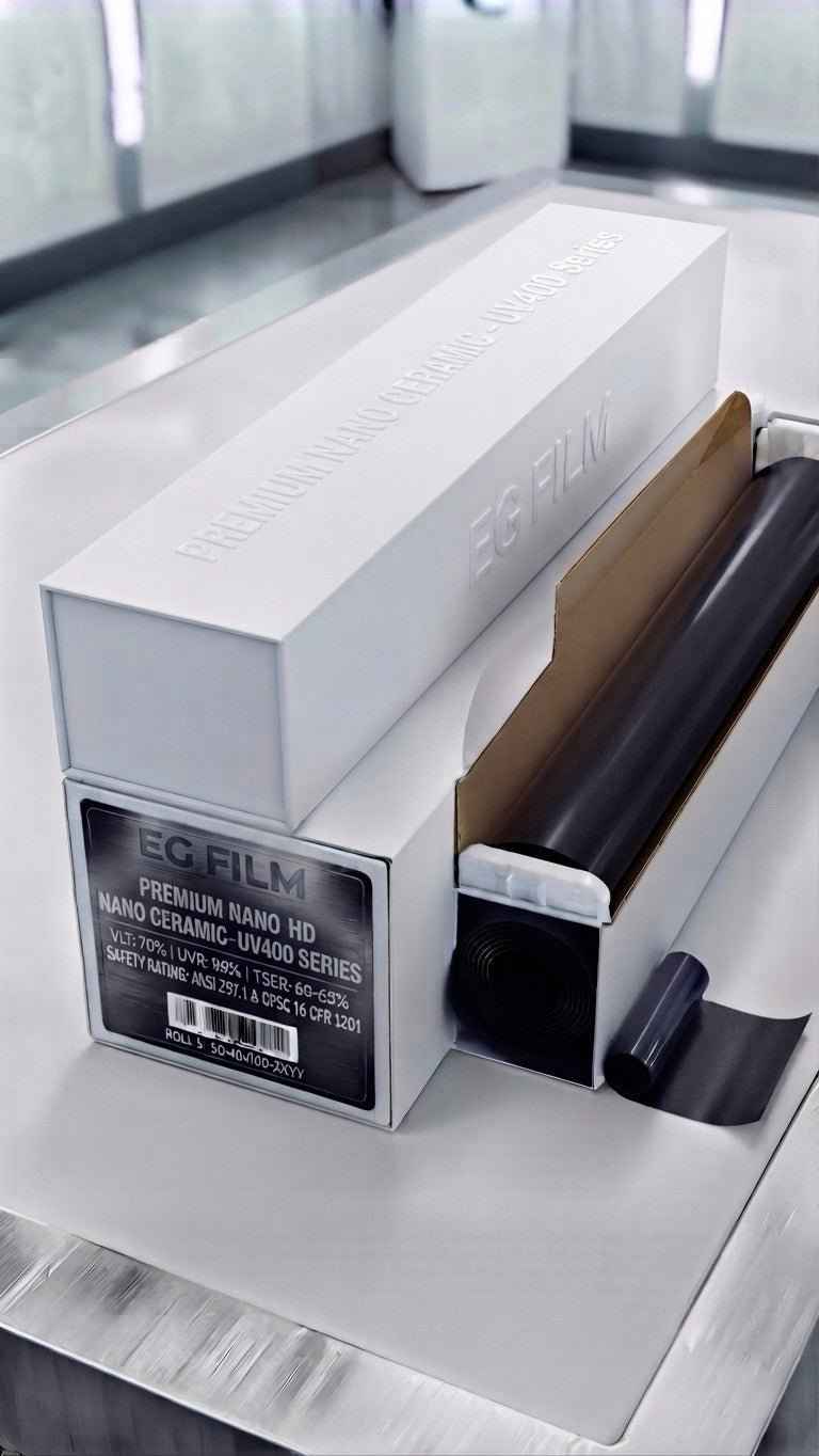 Skin Care UV400 Ultra HD Nano Ceramic Window Tint Film – 100% UV Rejection & 99% Heat Control