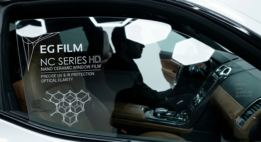EG FILM Super HD Nano Ceramic Window Tint Film Roll Premium High IR Heat Reject