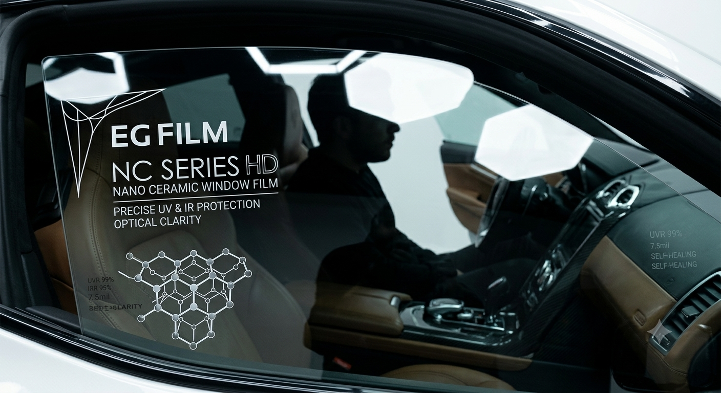 EG FILM Super HD Nano Ceramic Window Tint Film Roll Premium High IR Heat Reject