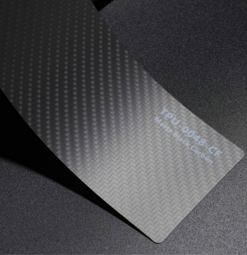 CyberSkin Shield TPU-0048-CF Matte Black Carbon 60"x50'ft