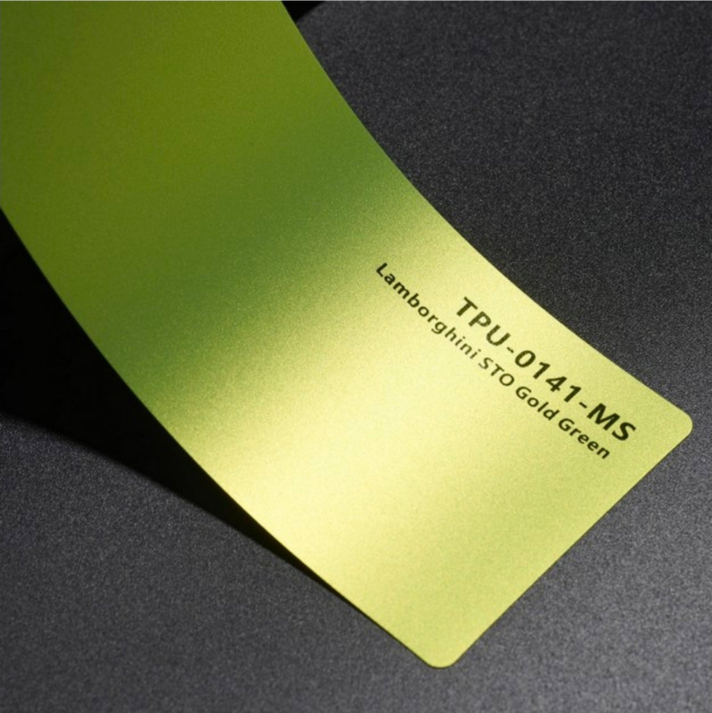 CyberSkin Shield TPU-0141-MS Lamborghini STO Gold Green