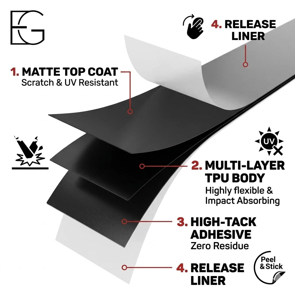EG FILM MATTE BLACK PPF