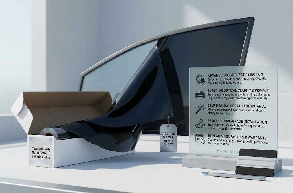 High-Performance Nano Carbon D Series Automotive Film